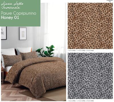 PARURE COPRIPIUMINO 1/2P HONEY Tellini S.R.L. Veleprodajna odjeća